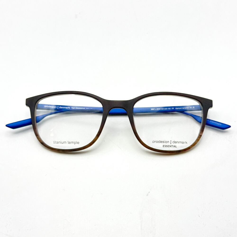 Prodesign Denmark Eyeglasses Frames 3661 c.5034 Matte Brown 52-20-150 New
